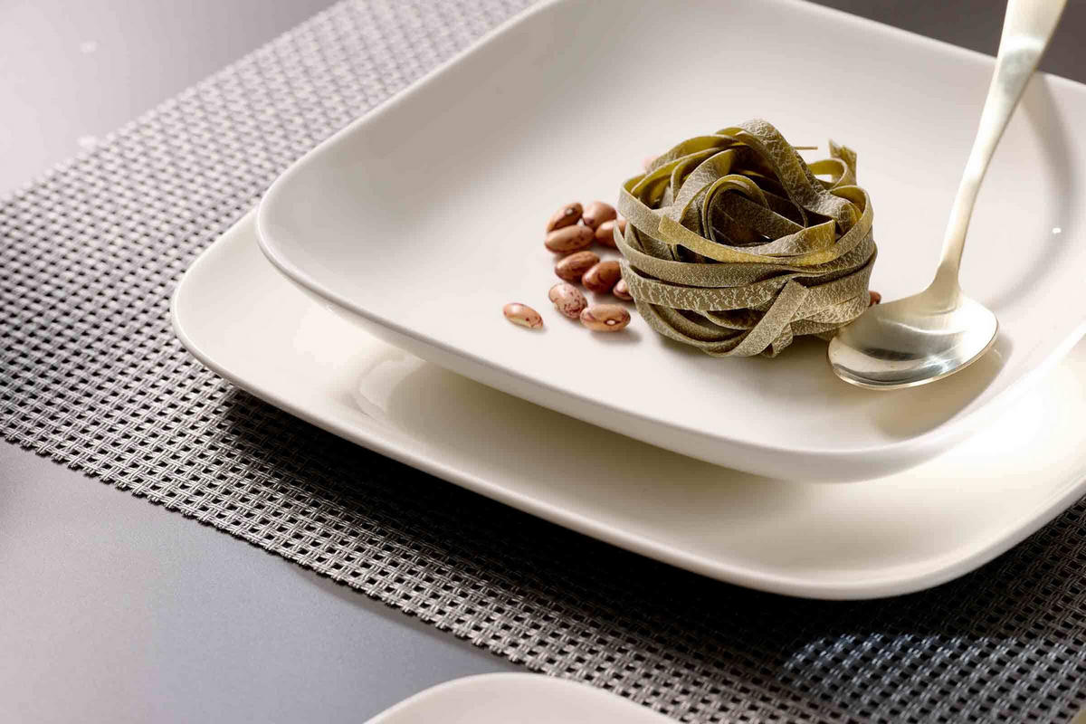 KOMBISERVICE Arena weiß 30er Set - Weiß, Keramik (1/1/1cm) - Ritzenhoff Breker