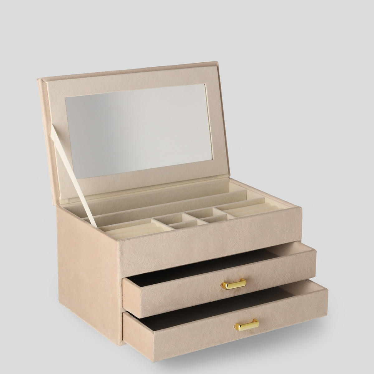 SCHMUCKKÄSTCHEN Bonie - Beige, Kunststoff (15/13/24.7cm) - home&you