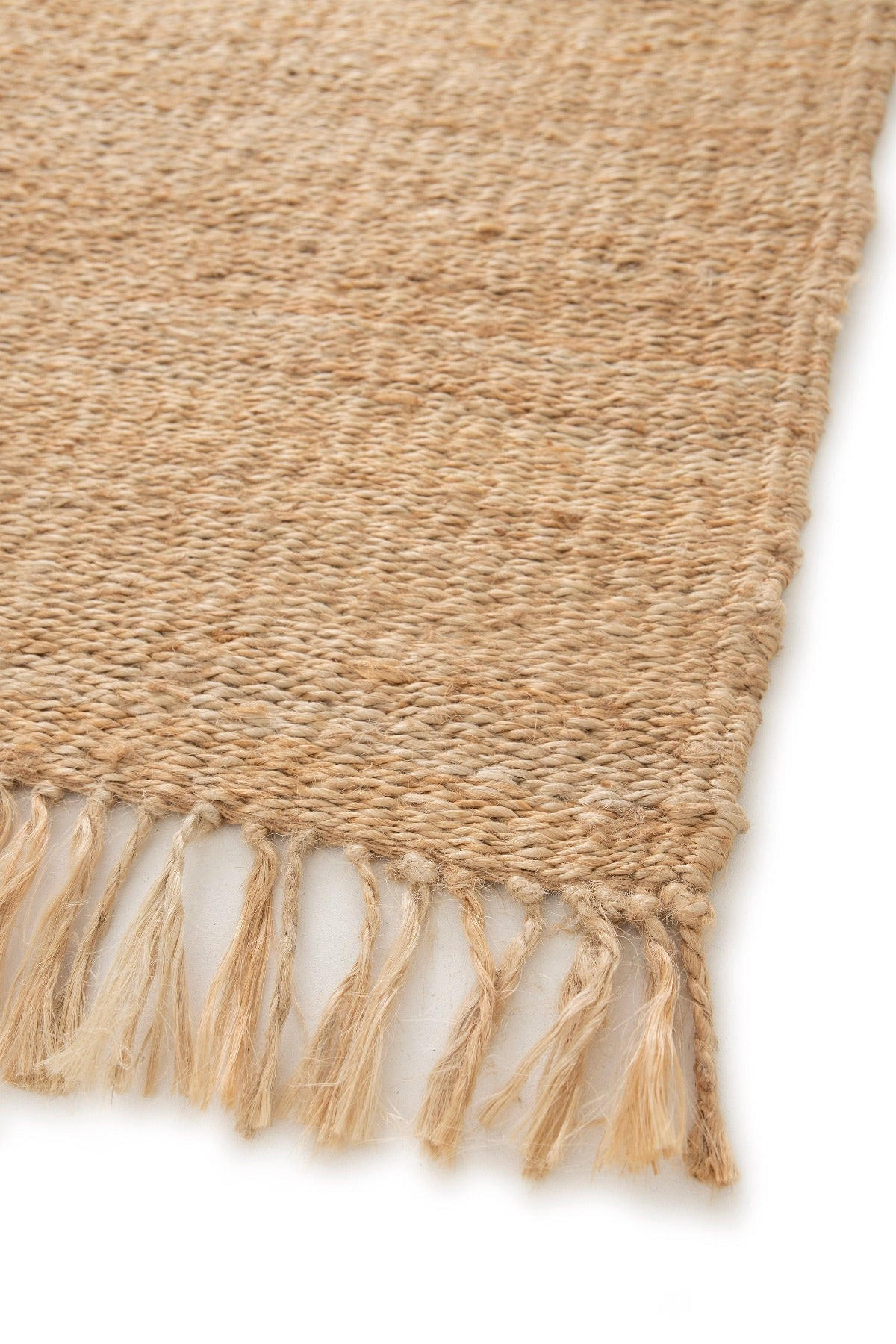 TEPPICH wendbar Jute hochwertig beige - Beige, Naturmaterialien (120/170cm) - AFK Living