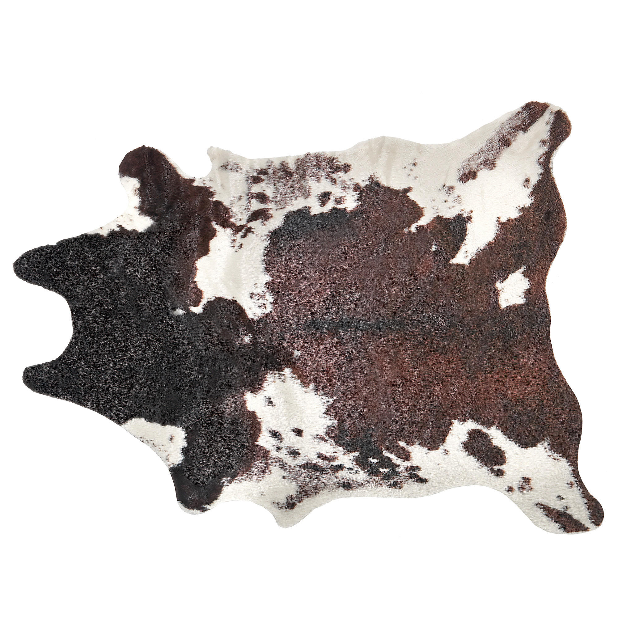 KUNSTFELL-TEPPICH Bogong 200/150 cm - Braun, Kunststoff (150/200cm) - Beliani