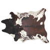 KUNSTFELL-TEPPICH Bogong 170/130 cm - Dunkelbraun/Braun, Kunststoff (130/170cm) - Beliani