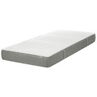 SCHAUMMATRATZE H2/3 Mittel 90/200 cm Cheer - Weiß, Textil (90/200cm) - Beliani