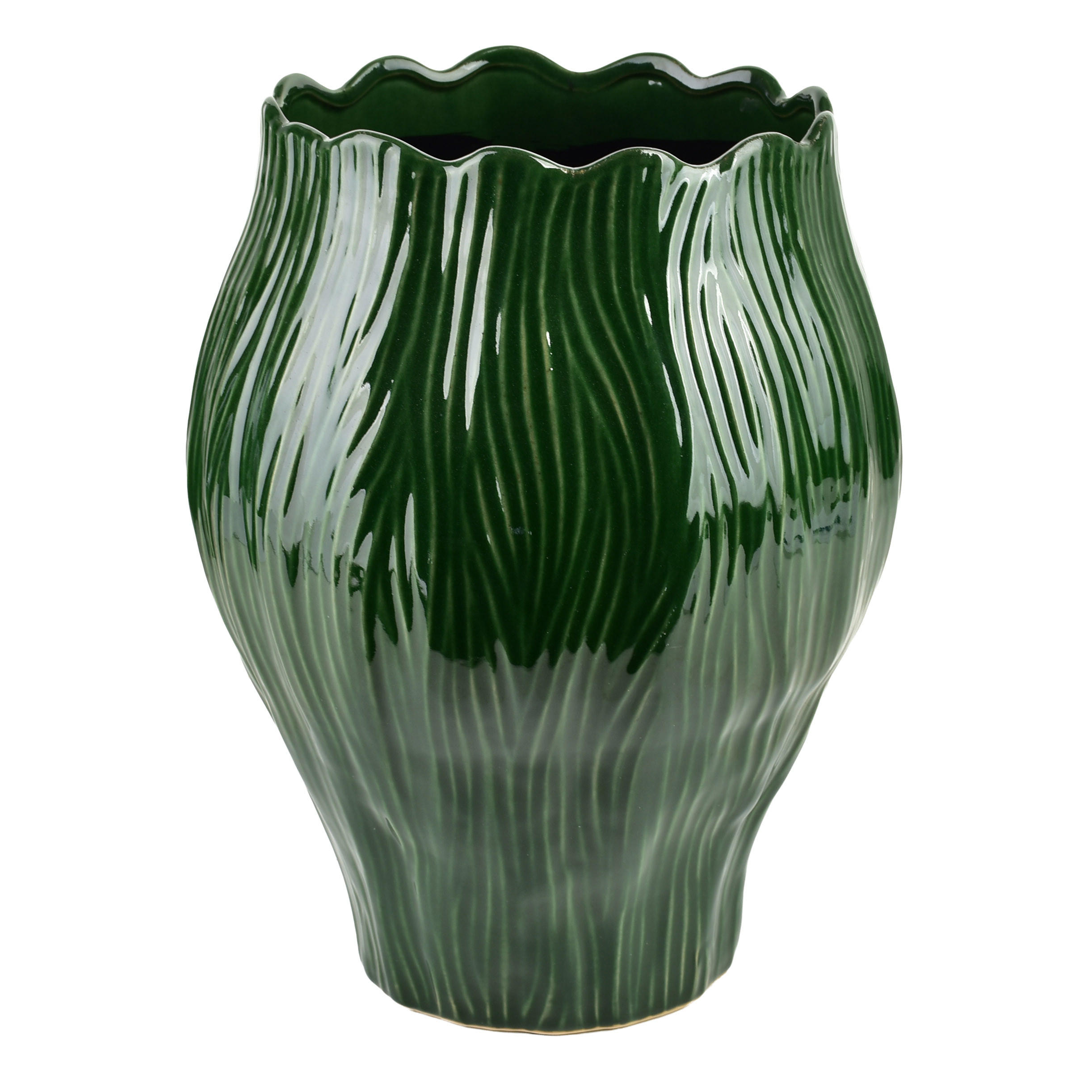 VASE MANON Keramik - Beige, Keramik (37cm) - Mondex