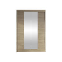 SCHWEBETÜRENSCHRANK Lino II - Sonoma Eiche, Holzwerkstoff/Metall (120/200/58cm) - MIRJAN24