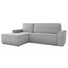 ECKSOFA Totti L, Seite: Links - Grau, Holz/Textil (246/144cm) - Sofnet