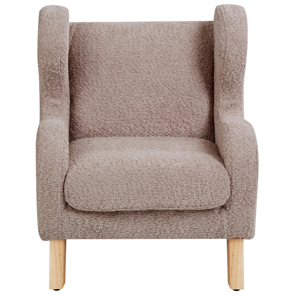 KINDERSESSEL Beige Farum - Taupe/Braun, Textil (45/55/41cm) - Beliani