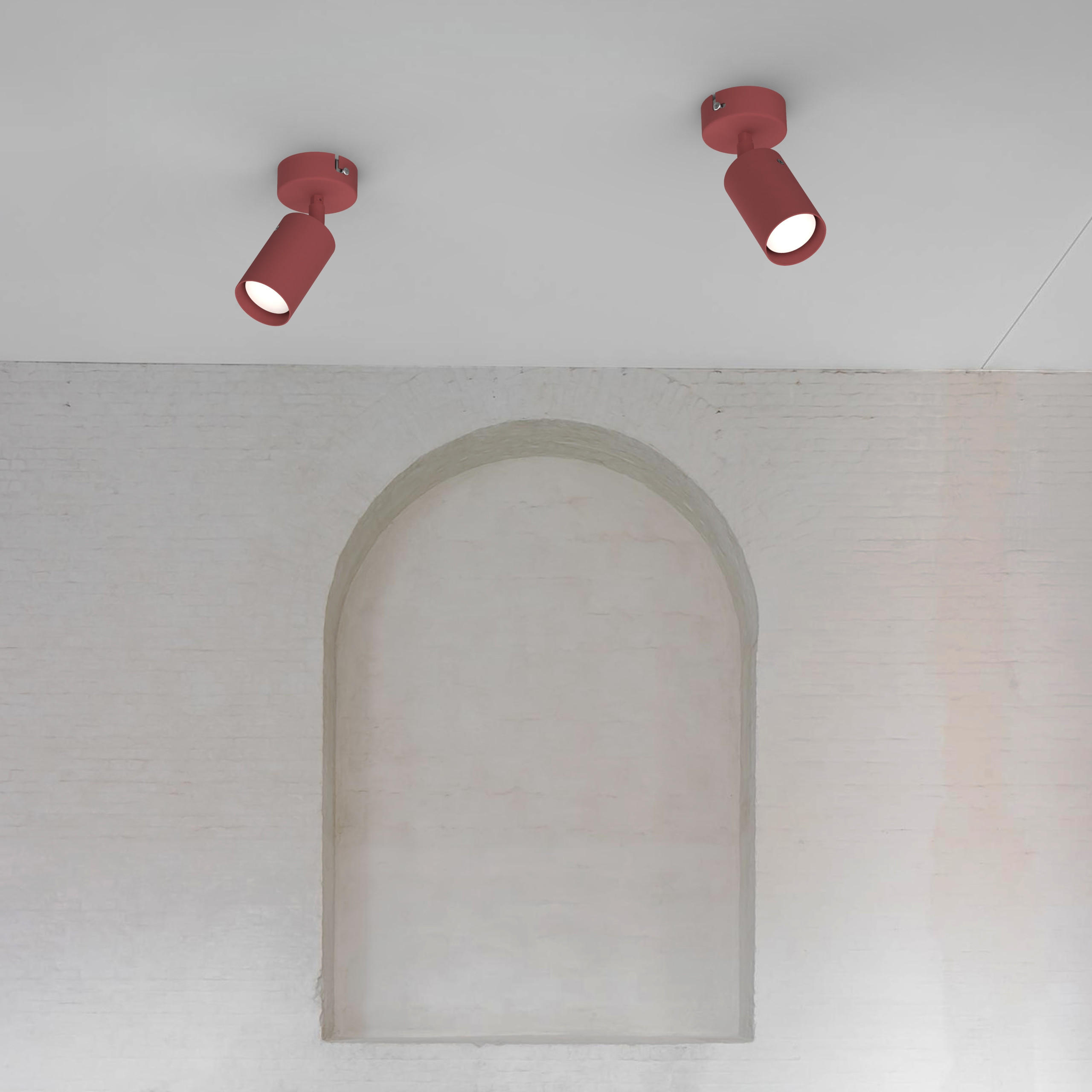 STRAHLER - Rot, Metall (6/6/10cm) - Lumicom