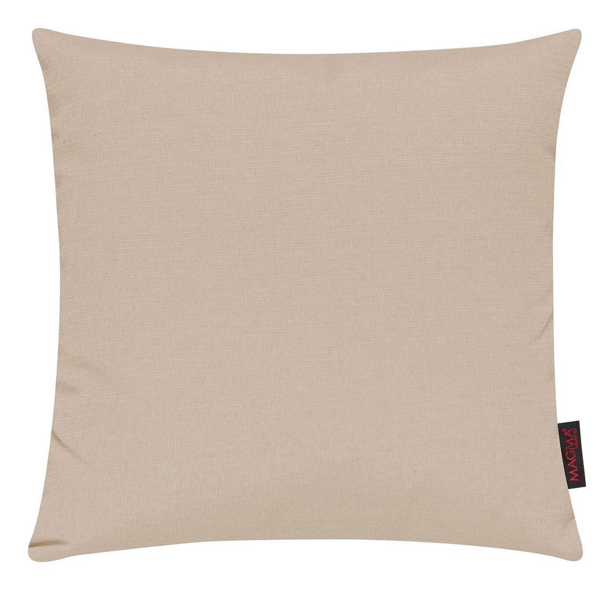 KISSENHÜLLE 2er Set Fino uni 40/40 cm - Beige, Textil (40/40cm) - Magma Heimtexx
