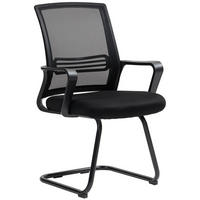BÜROSTUHL Schwarz Polyester, Metall 58.5xx57.5x93 xm - Schwarz, Kunststoff (57.5/93/58.5cm) - DESIGN IN