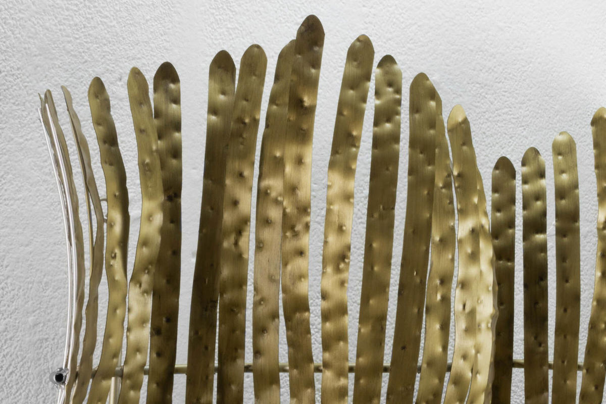 WANDDEKO Gold 88/63 cm - Goldfarben, Metall (4.5/63/16cm) - KUNSTLOFT