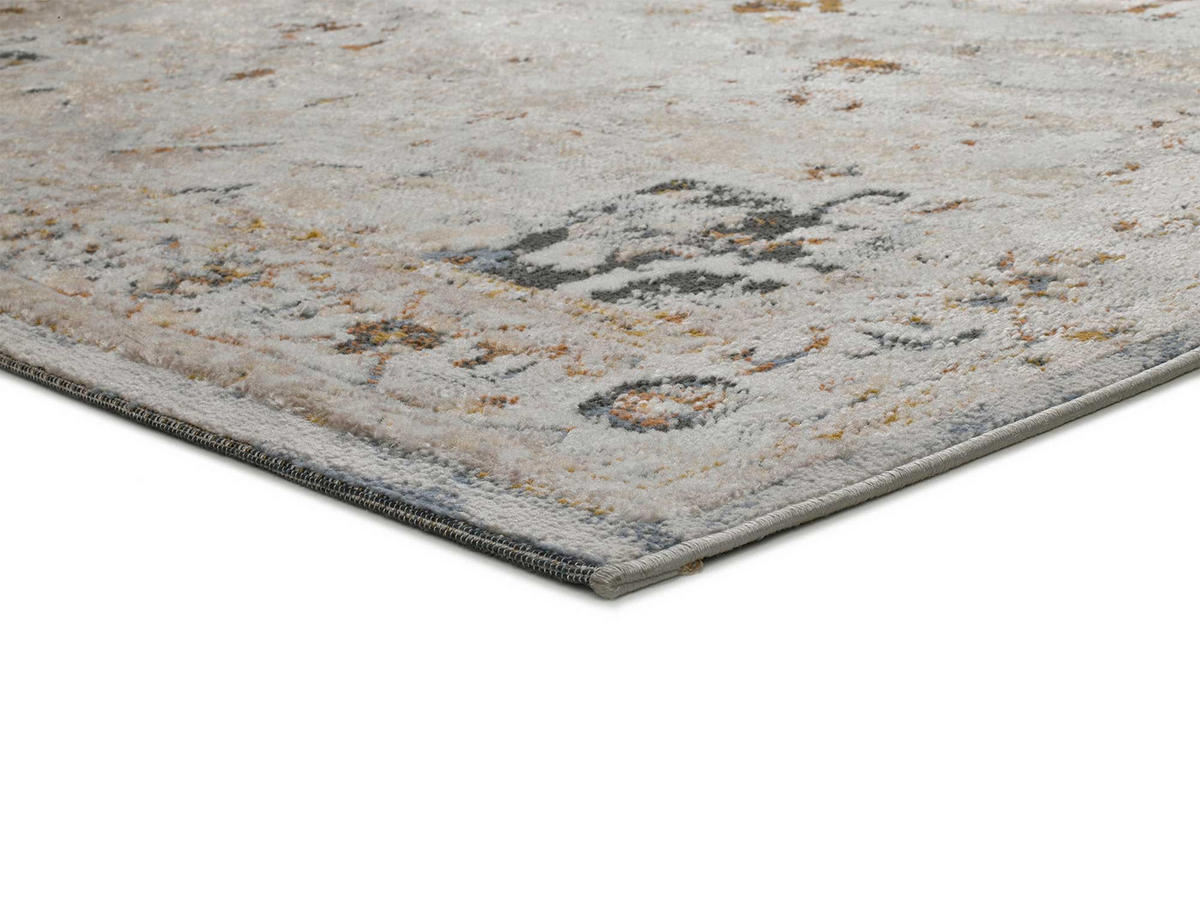 VINTAGE-TEPPICH Weiß Springs 77/150 cm - Multicolor/Weiß, Naturmaterialien/Textil (77/150cm) - Atticgo