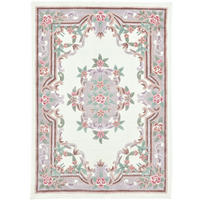 HANDTUFTTEPPICH Ming 240x340 cm - Beige, Textil (240/340cm) - THEKO