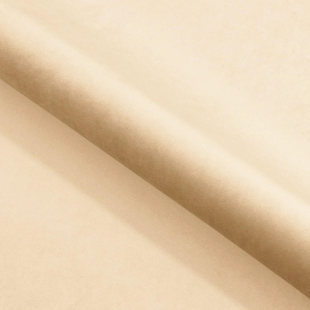 POLSTERBANK MELLO 80 Hellbeige, Golden Beine - Beige/Goldfarben, Textil/Metall (80/45/35cm) - Bettso