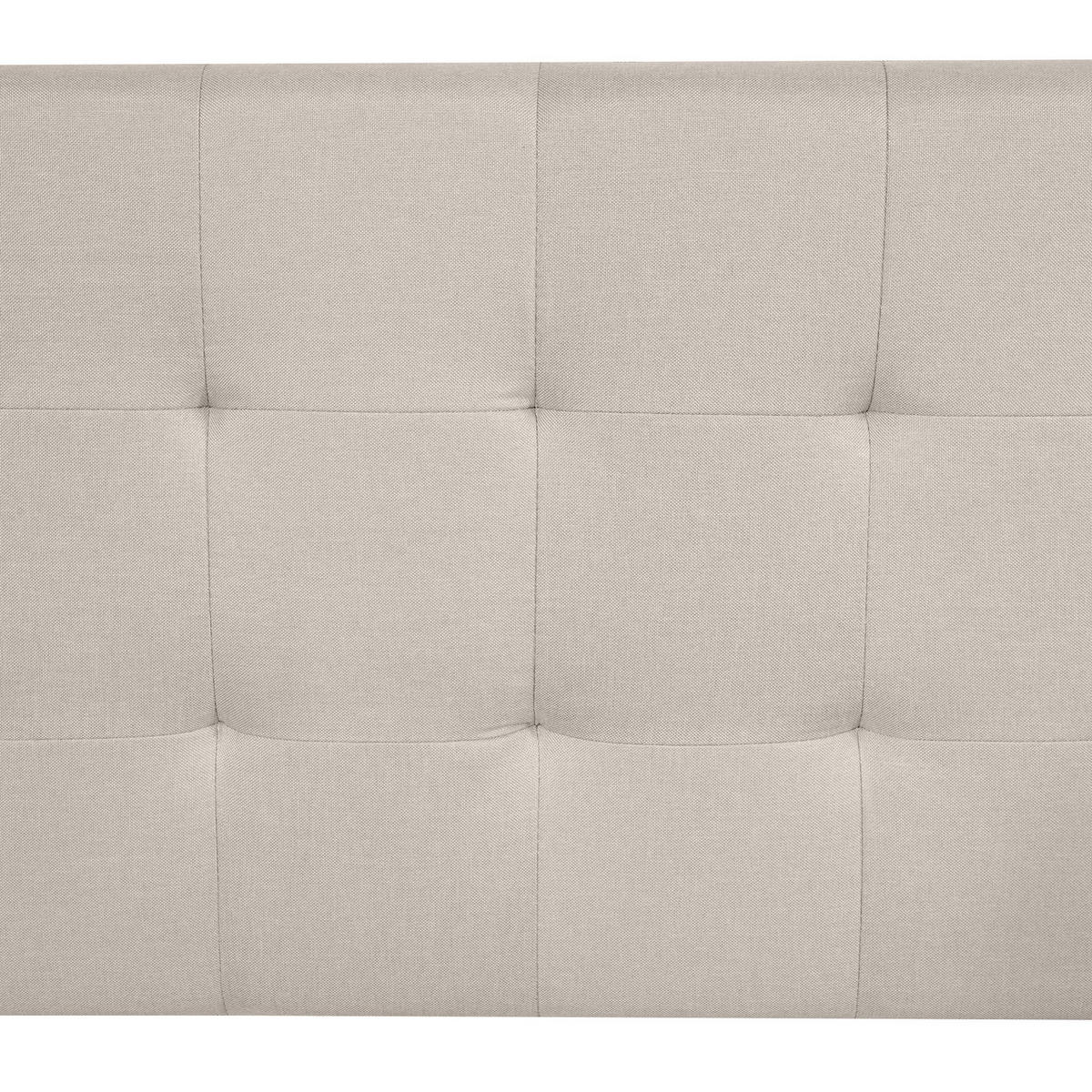 POLSTERBETT 140/200 cm in Beige mit Drei Schubladen - Beige, Holz/Textil (140/200cm) - KOMHTOM