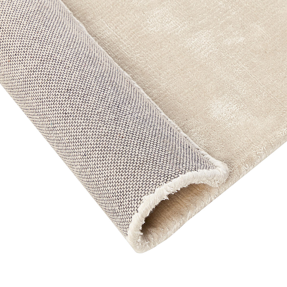 KURZFLOR-TEPPICH Beige 200/300 cm Gesi II - Beige, Textil (200/300cm) - Beliani