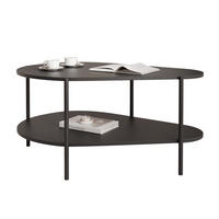 COUCHTISCH LORIEN 90/65/45 cm Rechteckig, Schwarz - Schwarz, Holzwerkstoff/Metall (65/90/45cm) - Idohome