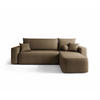 ECKSOFA mit Schlaffunktion SENNO Curio 20 Rechts - Braun, Textil (250/150cm) - Bedante
