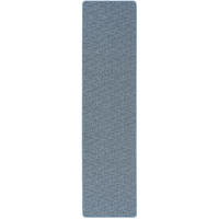 SCHLINGEN DESIGNER TEPPICH LÄUFER NIVA - Blau, Textil (100/400cm) - Snapstyle