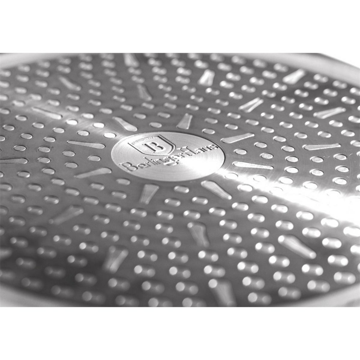 GRILLPFANNE Schwarz 28/28/4.1 cm BH1846 - Schwarz, Metall (28cm) - Berlinger Haus