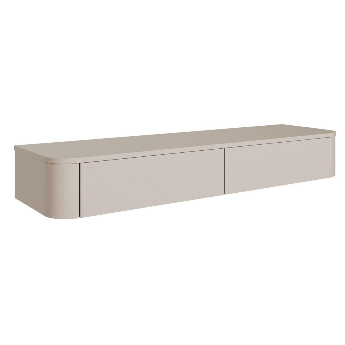 TV-BOARD Luvio Kaschmirgrau hängend 140/20/39 cm - Taupe, Holzwerkstoff (140/20/39cm) - Selsey