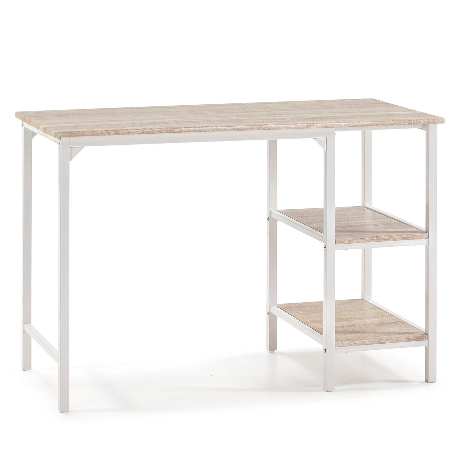 SCHREIBTISCH 110/55/76 Colon Weiß - Weiß, Holzwerkstoff (55/110/76cm) - VS Venta-stock