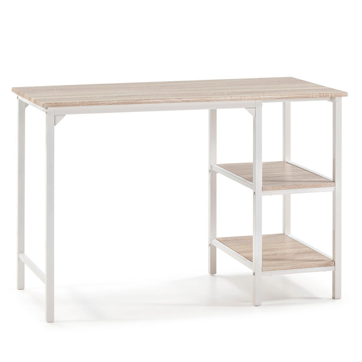 SCHREIBTISCH 110/55/76 Colon Weiß - Weiß, Holzwerkstoff (55/110/76cm) - VS Venta-stock