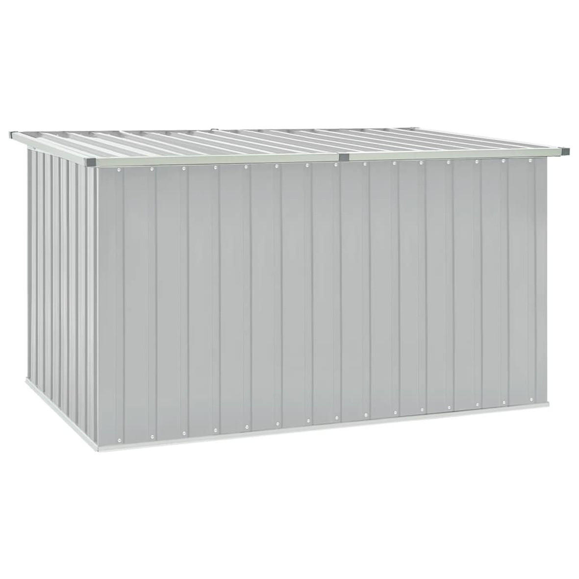 GARTENBOX GRAU 171X99X93 CM - Grau, Metall (91/93/161cm) - vidaXL