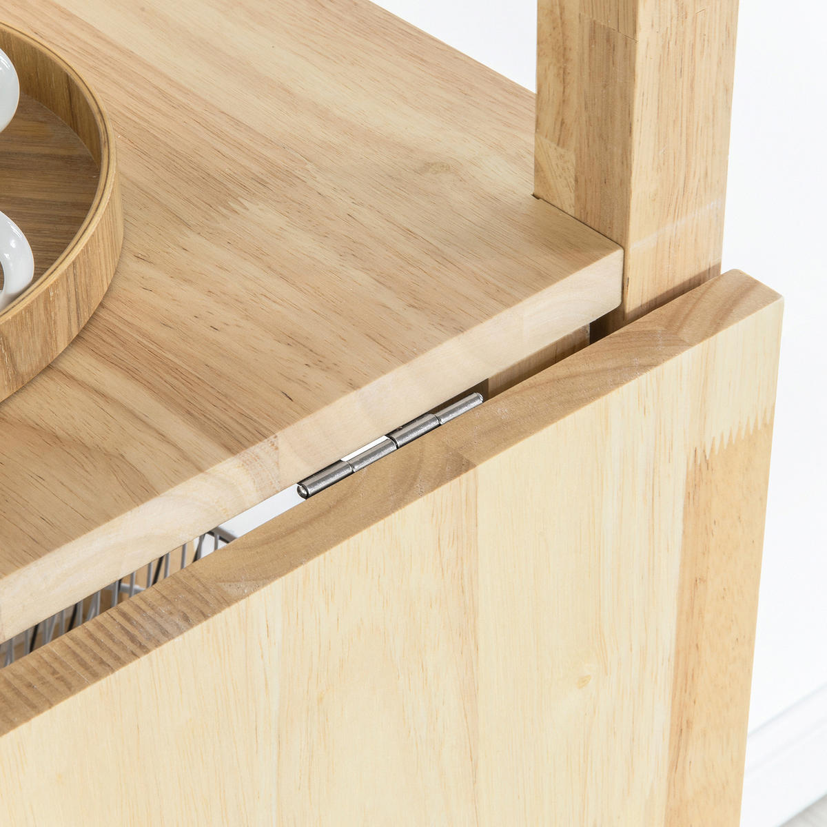 ESSTISCH Natur - Naturfarben, Holz (60/98/126cm) - SoBuy