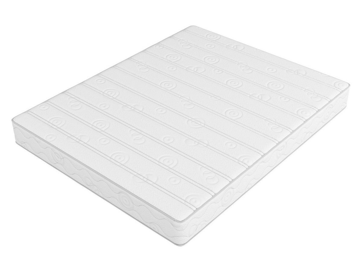 FEDERKERNMATRATZE Termopur 20 cm - Weiß, Textil (90/200cm) - MIRJAN24