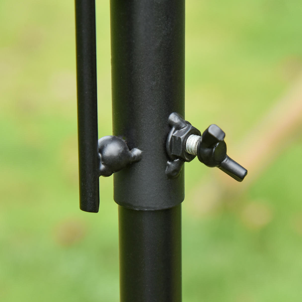 VOGELFUTTERSTATION DE-10737 Schwarz - Schwarz, Metall (54.5/208/54.5cm) - ComfortXL