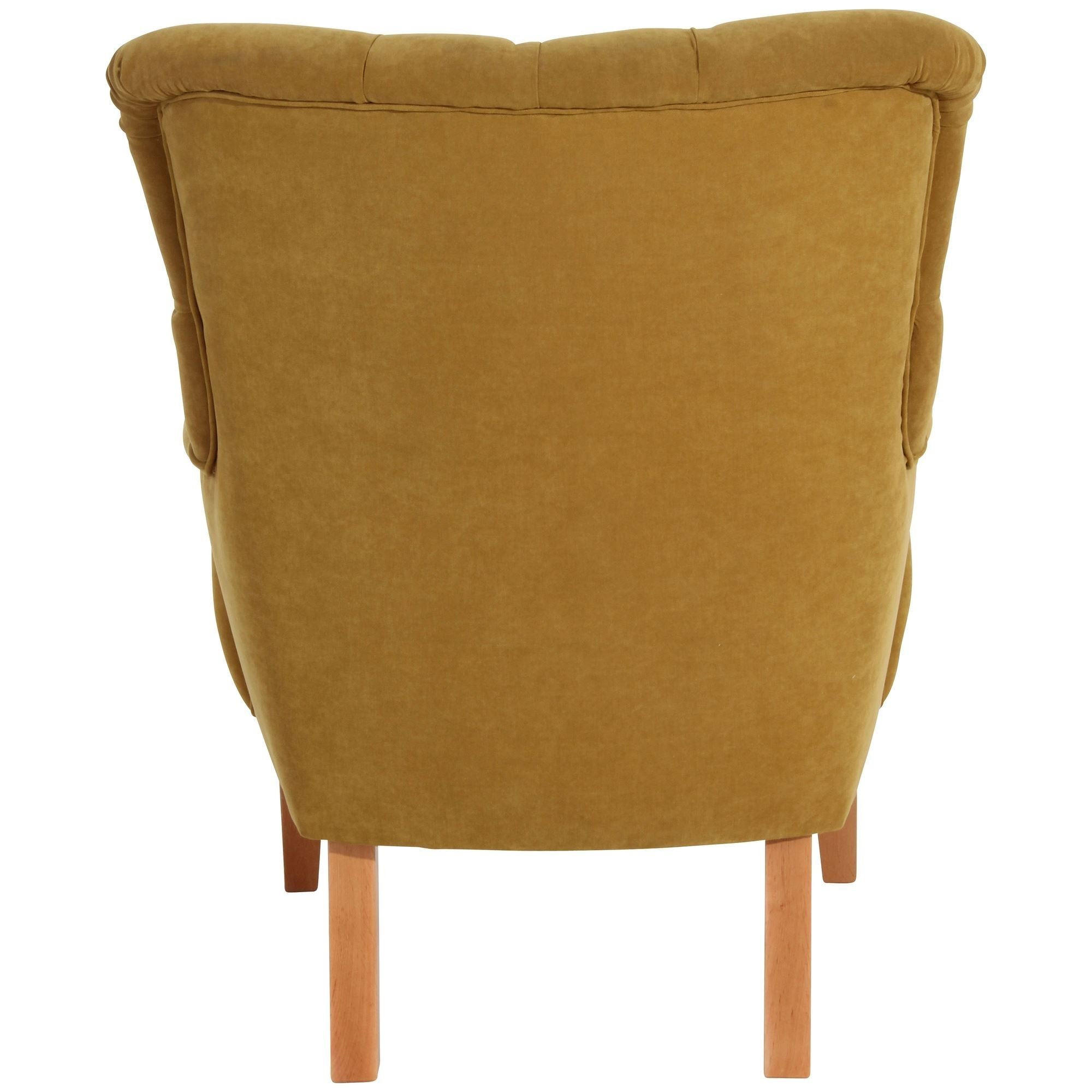 58aufmkessel Sessel Gelb 71x97x82 cm