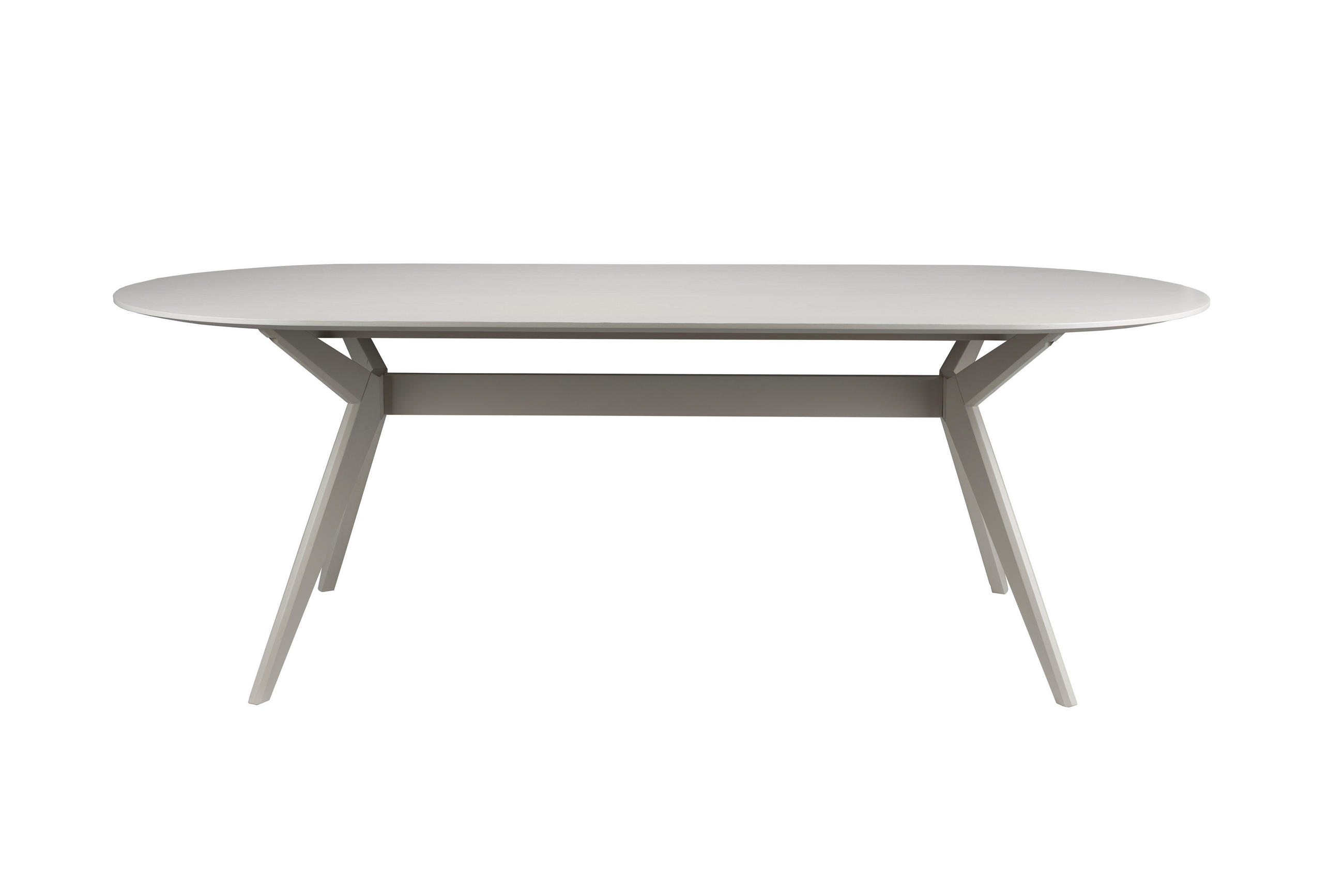 ESSTISCH Zeme - Beige - 220/95/75 cm - Beige, Holz (220/95/75cm)