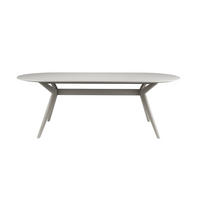 ESSTISCH Zeme - Beige - 220/95/75 cm - Beige, Holz (220/95/75cm)
