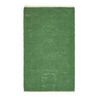 HANDWEBTEPPICH Chenille 60/100 cm - Dunkelgrün, Textil (60/100cm) - Homescapes