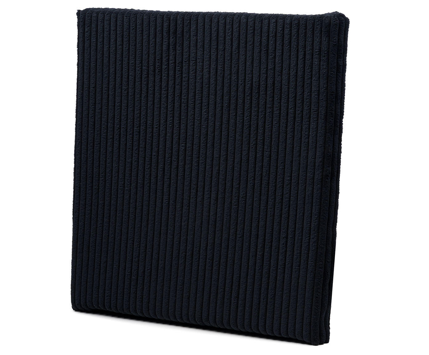 SITZKISSEN Anafi 40x40x3cm SCHWARZ - Schwarz, Textil (40/40cm)