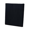 SITZKISSEN Anafi 40x40x3cm SCHWARZ - Schwarz, Textil (40/40cm)