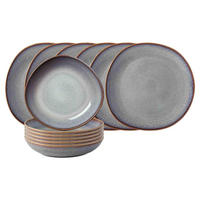 TAFEL-SET Lave Beige 12er Set - Beige, Keramik (2/2/2cm) - like.Villeroy & Boch
