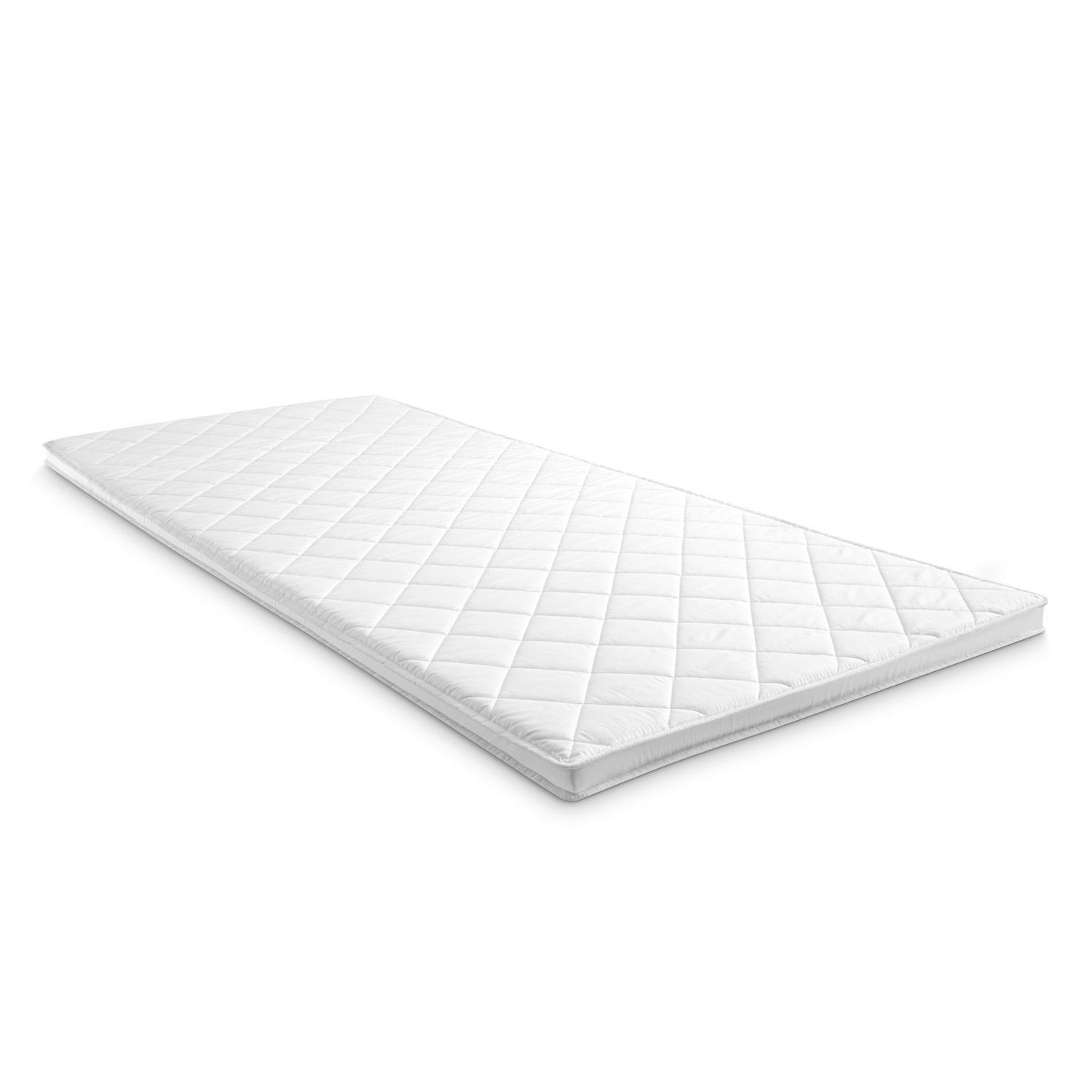 TOPPER T6 90x200 cm - Weiß, Textil (90/200cm) - Matratzen Discount