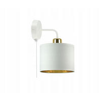WANDLEUCHTE BOSE - Goldfarben/Weiß, Metall (22/27/20cm) - kiki design