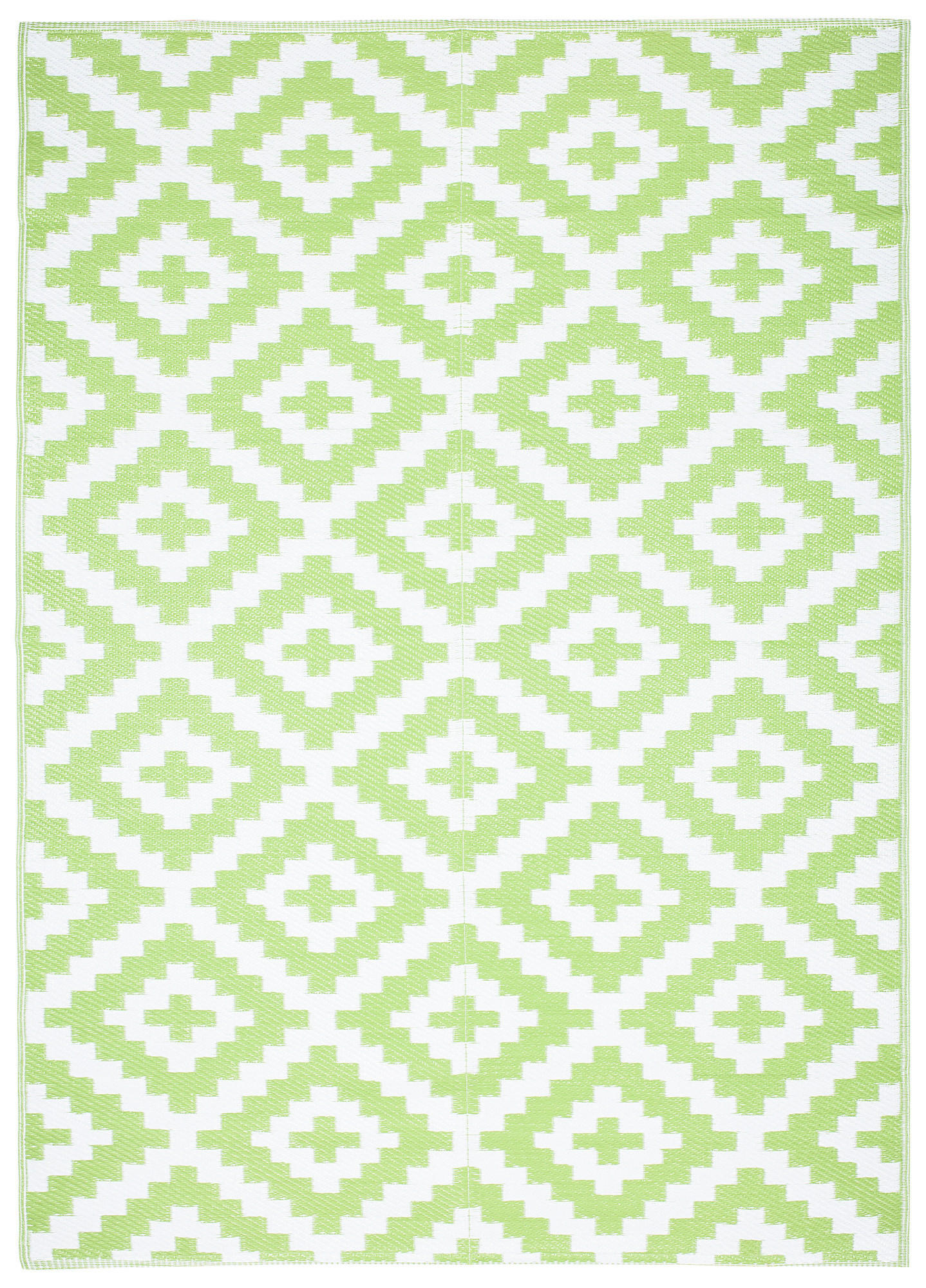 TEPPICH IBIZA Grün 200/300 cm - Grün, Kunststoff (200/300cm) - Tapiso