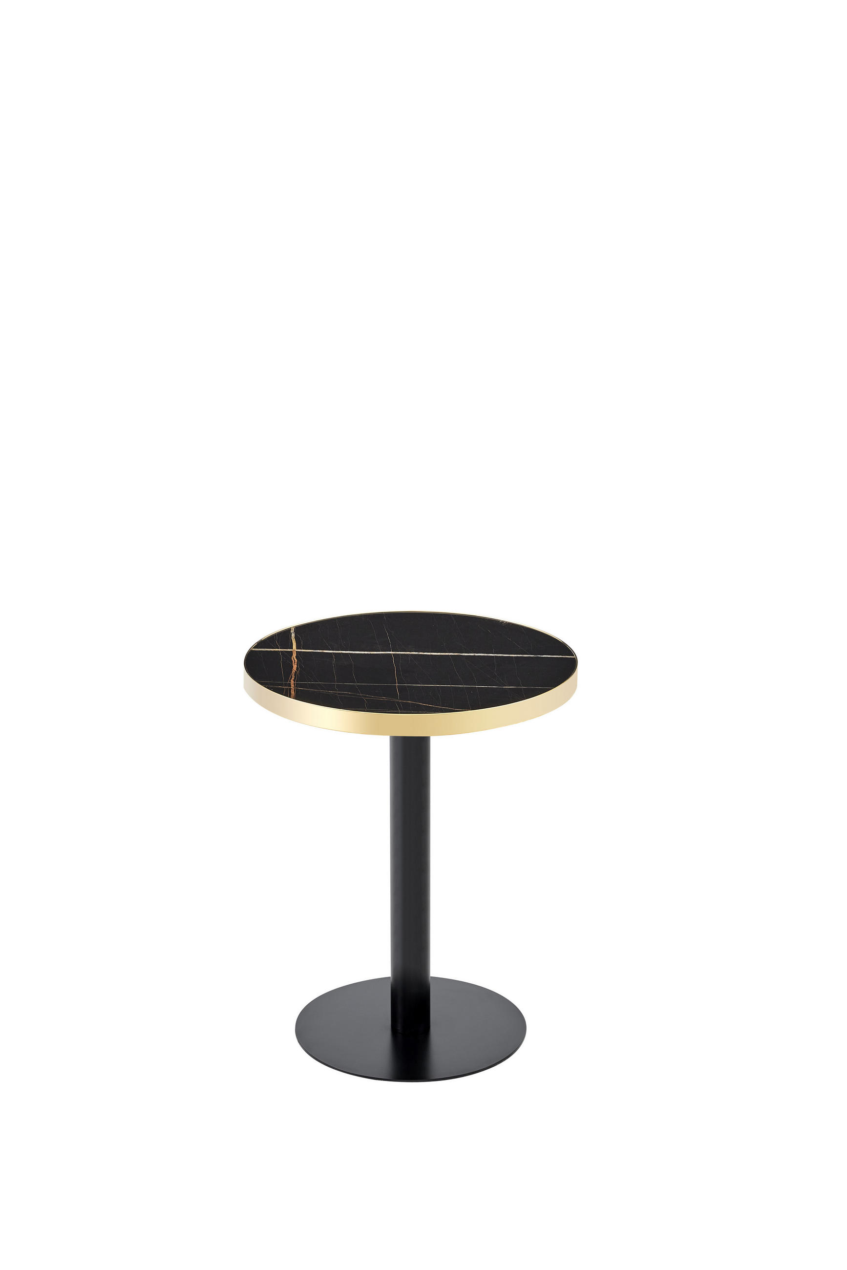 BEISTELLTISCH Schwarz, 60/60/74 cm - Schwarz, Holzwerkstoff (60/60/74cm) - PANGIVO