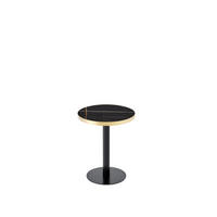BEISTELLTISCH Schwarz, 60/60/74 cm - Schwarz, Holzwerkstoff (60/60/74cm) - PANGIVO
