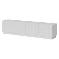 TV-ELEMENT Liverti 200 4D - Schwarz/Weiß, Holzwerkstoff/Kunststoff (200/48/42cm) - MIRJAN24