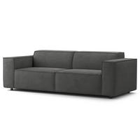 2,5-SITZER SOFA - Anthrazit, Textil (223/70/96cm) - home24
