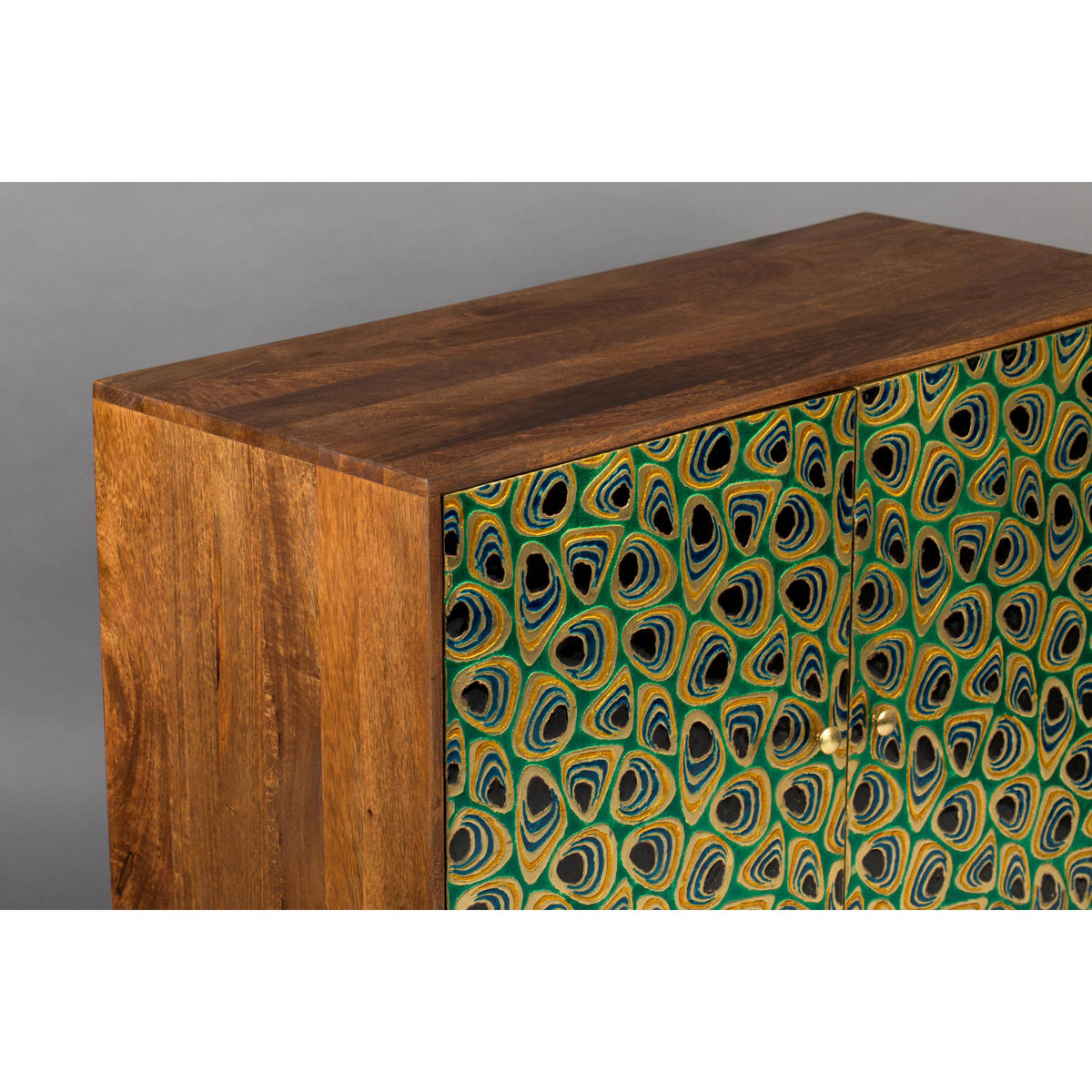 SIDEBOARD Meena - Multicolor, Holz (95/80/40cm) - Dutchbone