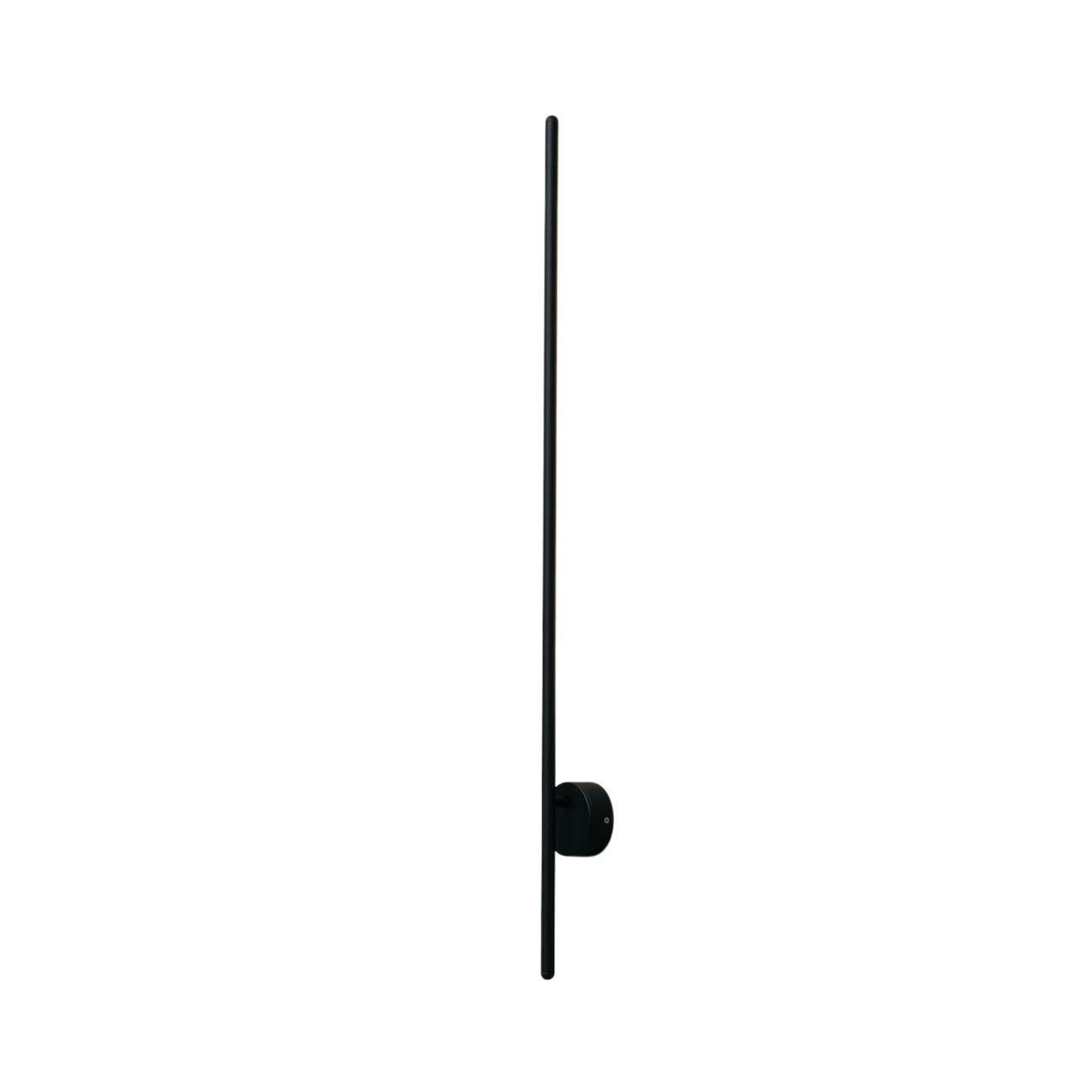 Kosilum Wandleuchte Schwarz 98x8.5x98 cm