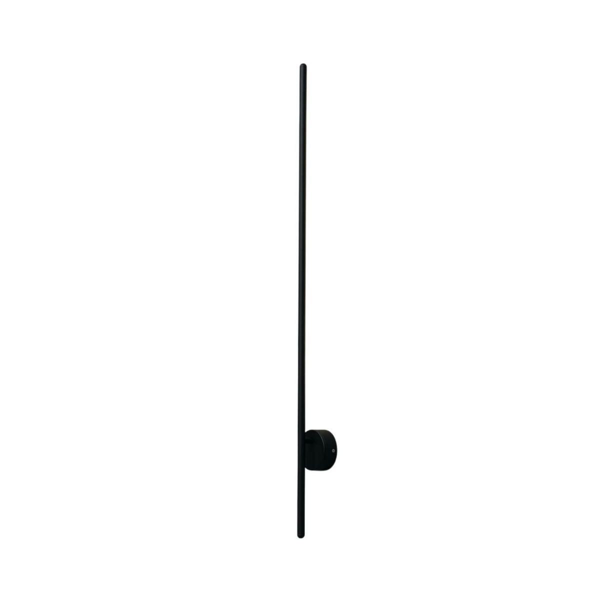 WANDLEUCHTE Mandal, Schwarz, 98cm - Schwarz, Metall (7/8.5/98cm) - KOSILUM