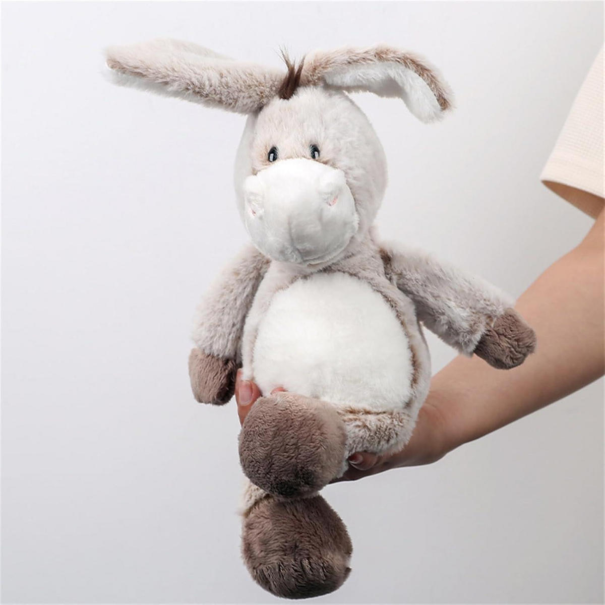 STOFFTIER Esel 30 cm - Braun, Textil (15/30cm)