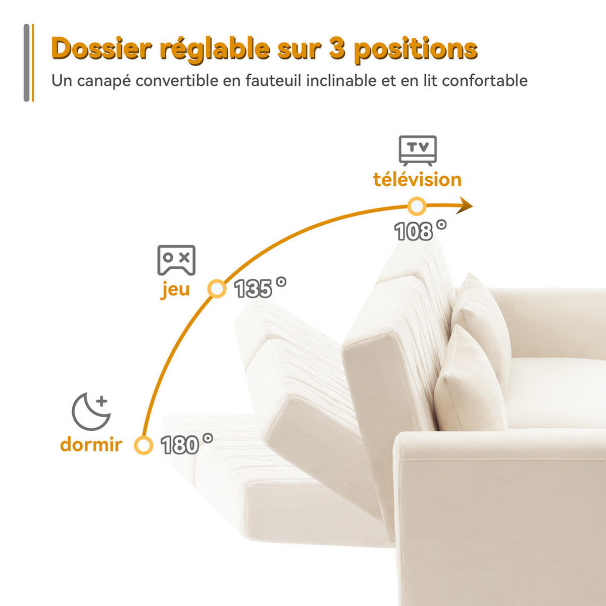 SCHLAFSOFA 2-Sitzer Samtstoff Bettfunktion Kompakt Beige - Beige, Holz (81.99/25.48/44.98cm) - FLIEKS