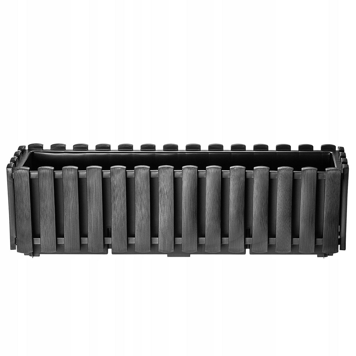 BALKONKASTEN 60 cm, Anthrazit - Anthrazit, Kunststoff (18/58cm) - KADAX